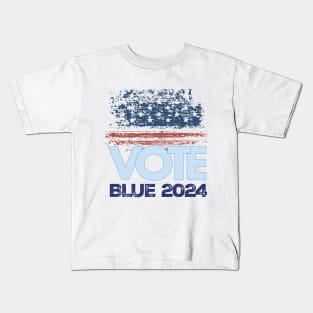 Vote Blue 2024 Kids T-Shirt